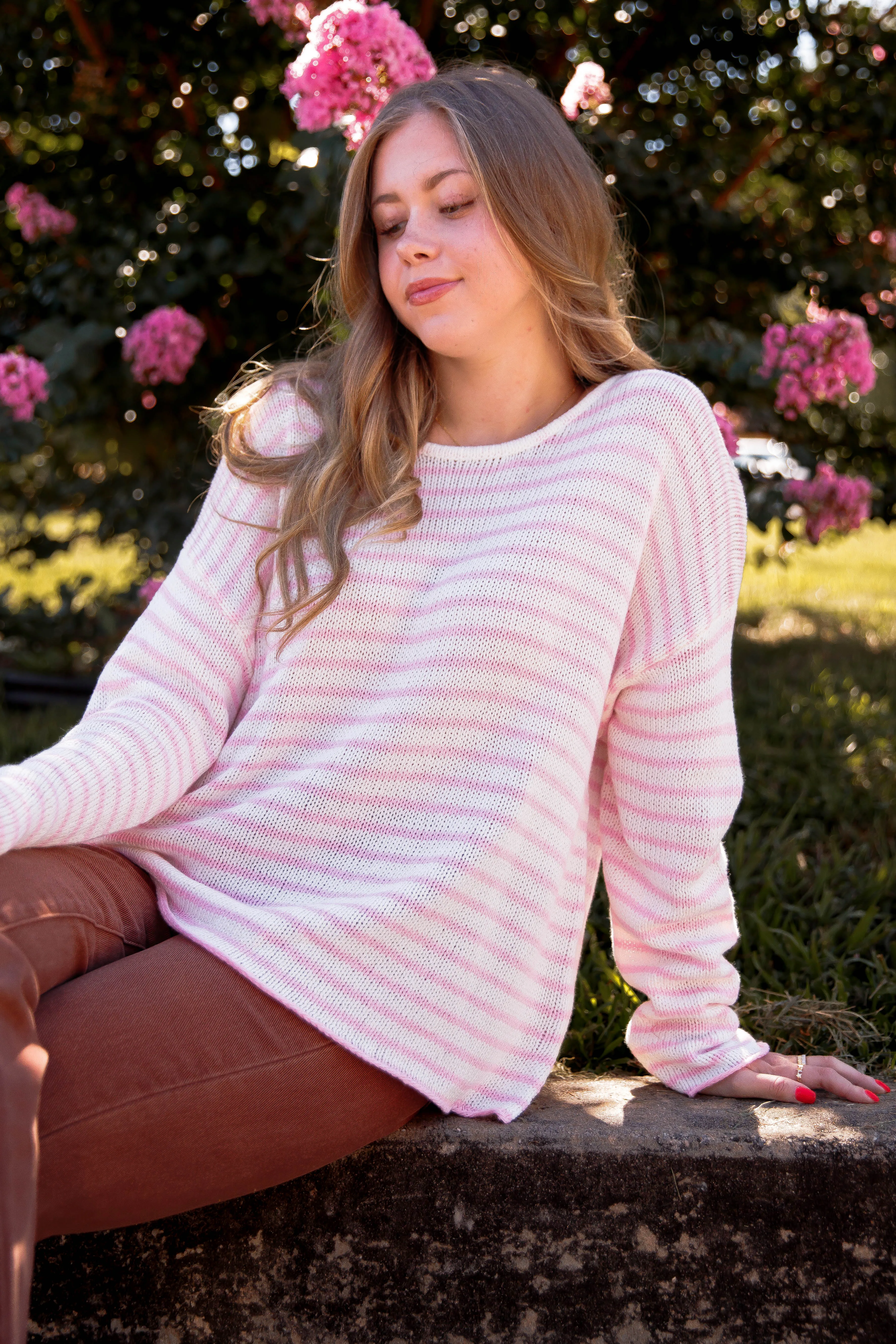 Buttonless Closure BrushedInnerSurface Keep It Bright Sweater