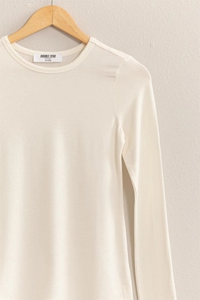 Kendall Long Sleeve Top V Neck Design