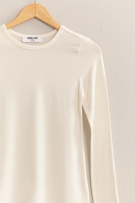 Kendall Long Sleeve Top V Neck Design