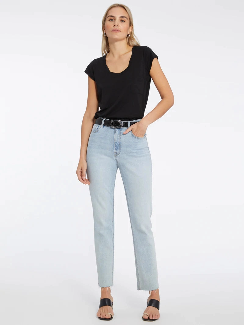 Stretch Fit Sanctuary Traveler Twist Tee