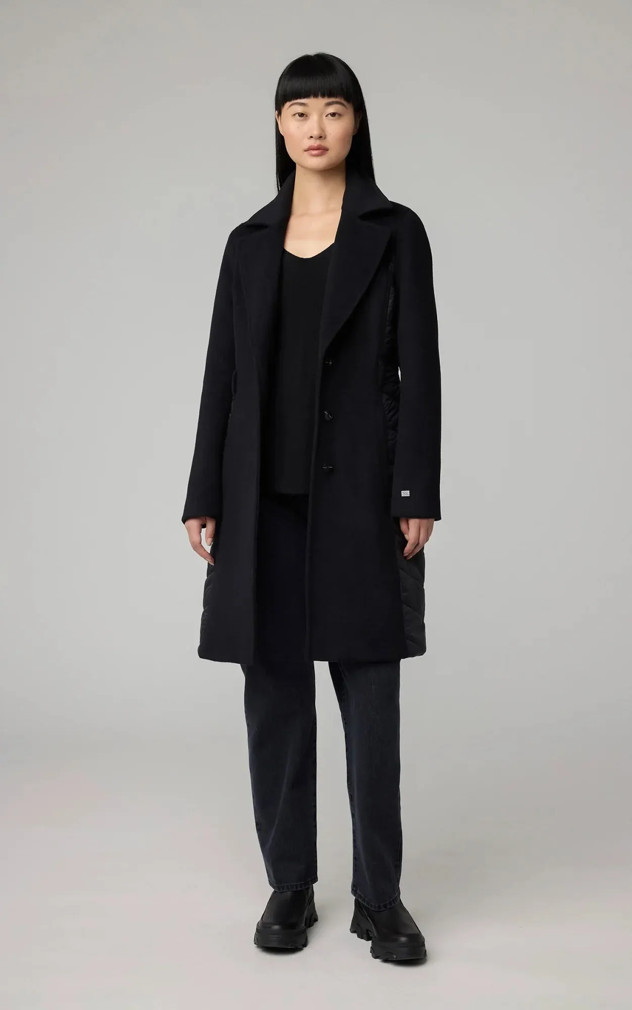 SOIA & KYO Adeline Wool Coat All weather