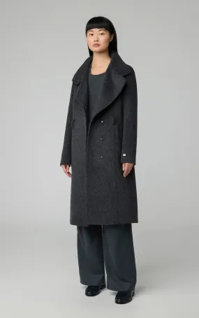 Water Resistant Design SOIA & KYO Genie Wool Coat