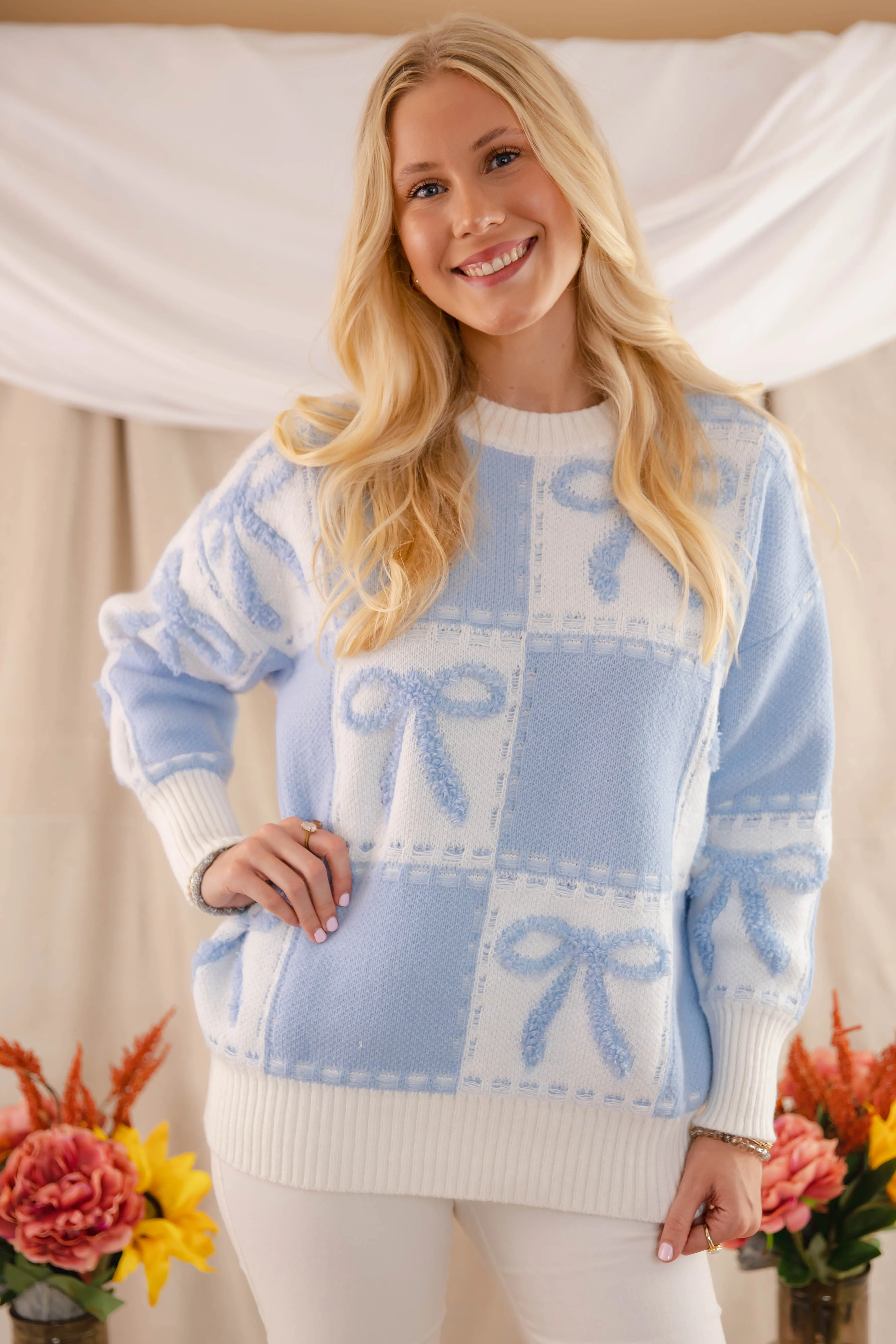Something Timeless Sweater-Blue AllPurpose Design