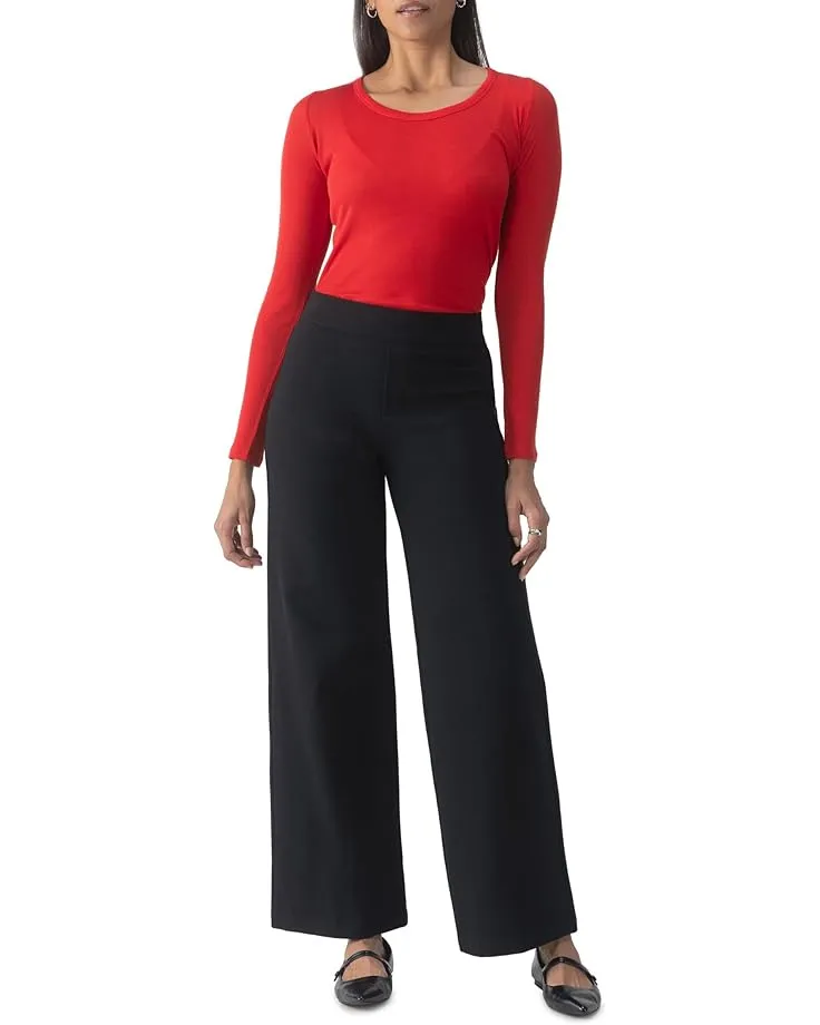 Sanctuary Runway Ponte Trouser - Black Tagless Labeling