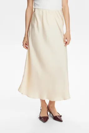 Cozy And Stylish Secure Cuff Design NUEVERY SKIRT - Ecru