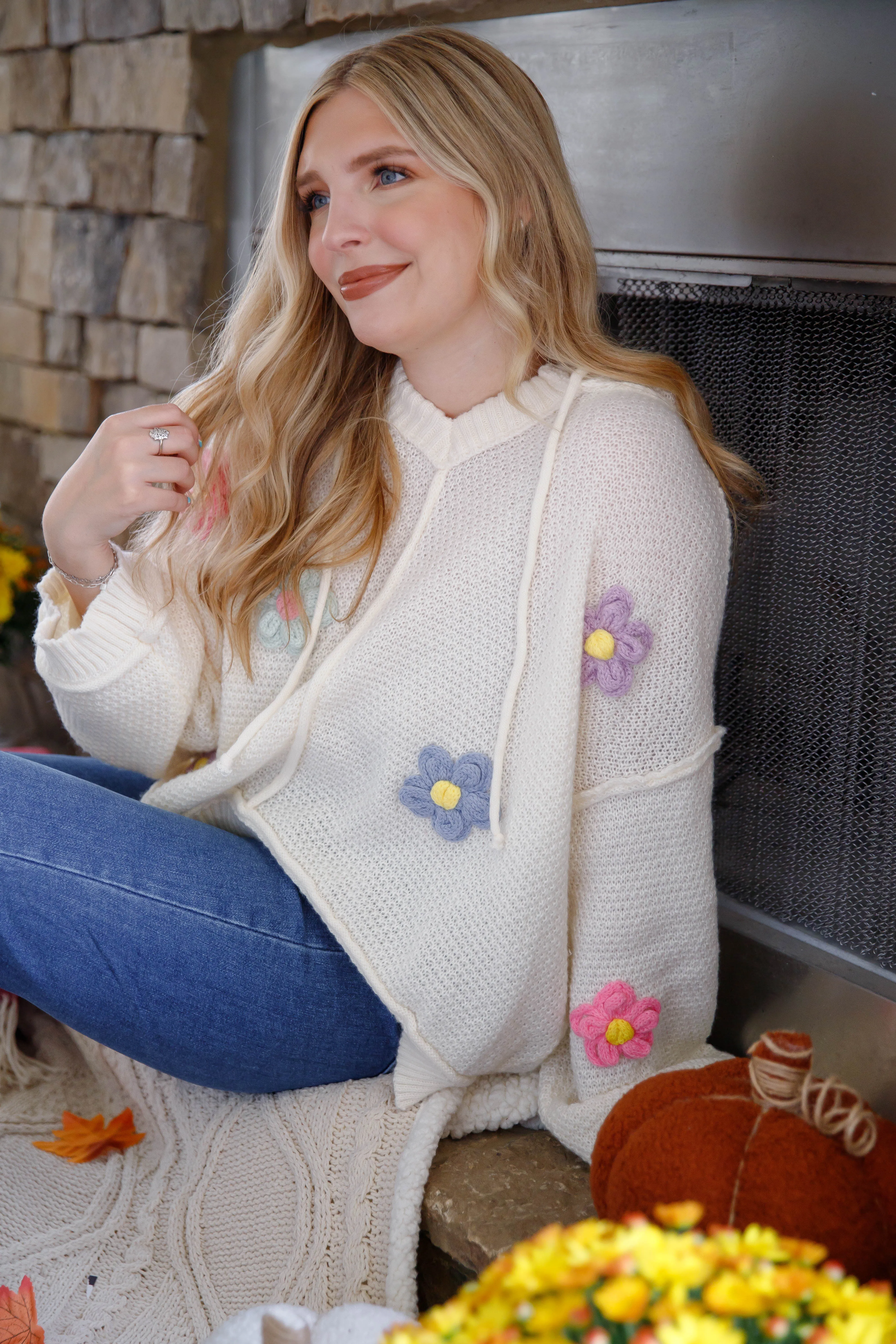 Spreading Kindness Hoodie Multi Panel Construction