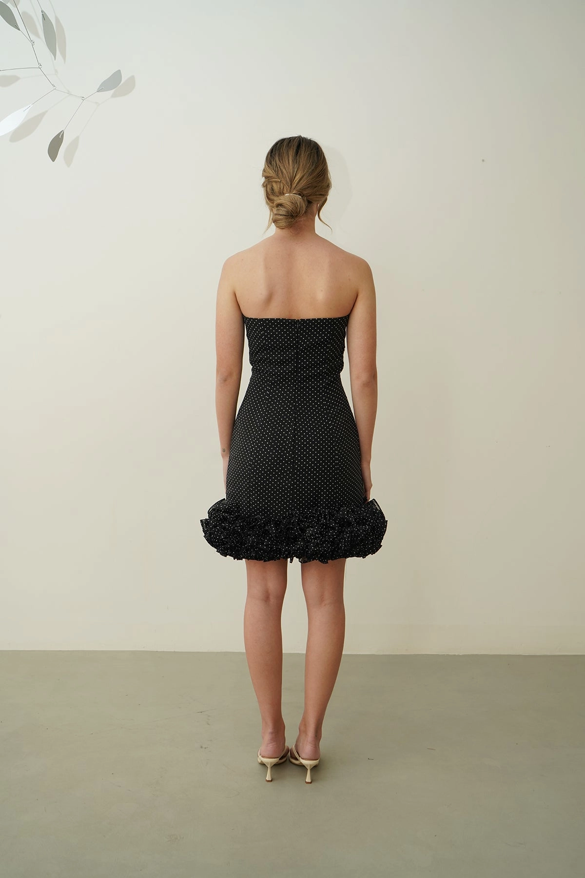 Sable Chaud Dotted Dress Emerging-Brand