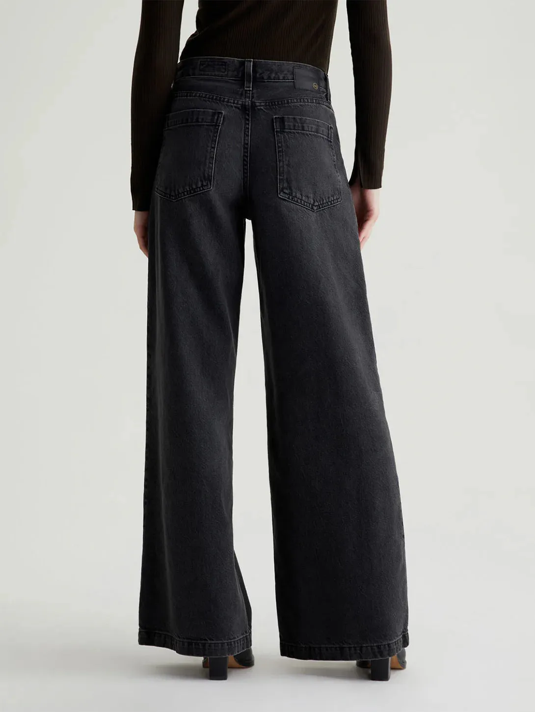 AG Stella Low Slung Palazzo Jean - Overnight Smart Look Everyday Party Look