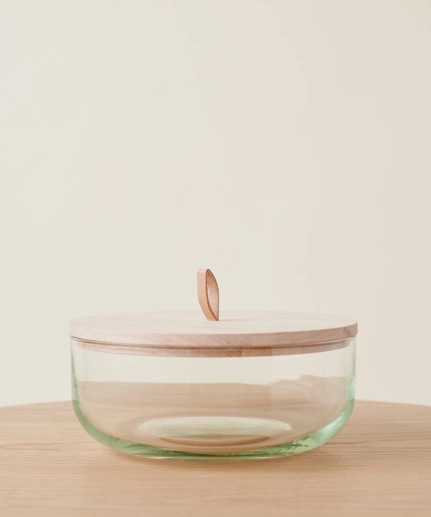 Ethically Sourced Material LightweightMaterial Stowe Eco Glass Bowl