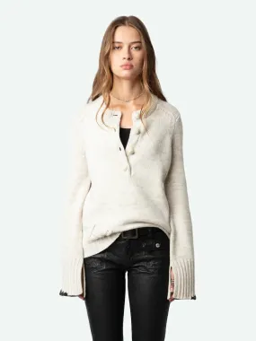Zadig & Voltaire Halty Sweater Seamless Knit Design Friction Reducing Finish