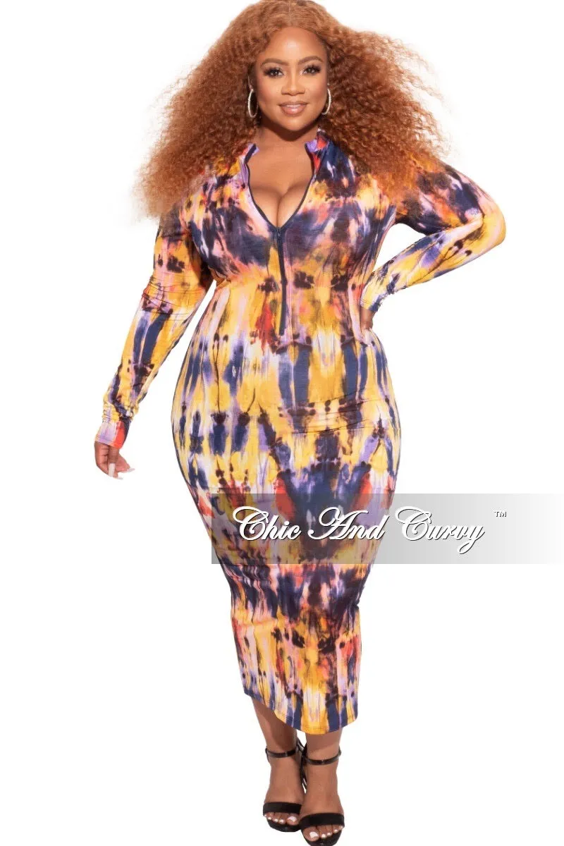 Final Sale Plus Size BodyCon in Multi-Color Print hypoallergenic material