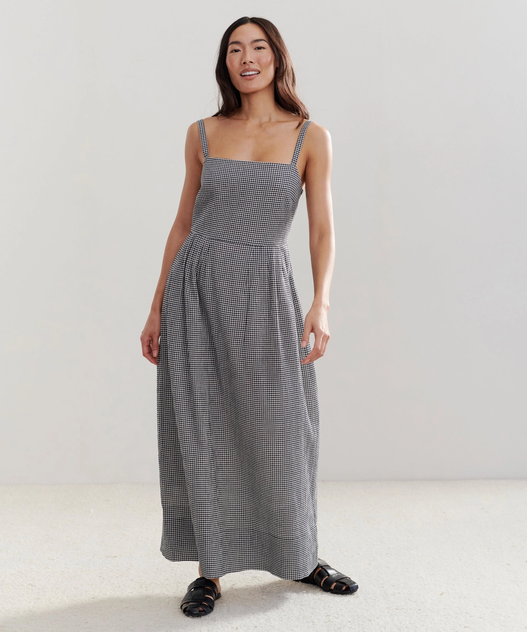 Dropped-Waist Chic Style Wear Garden Dress