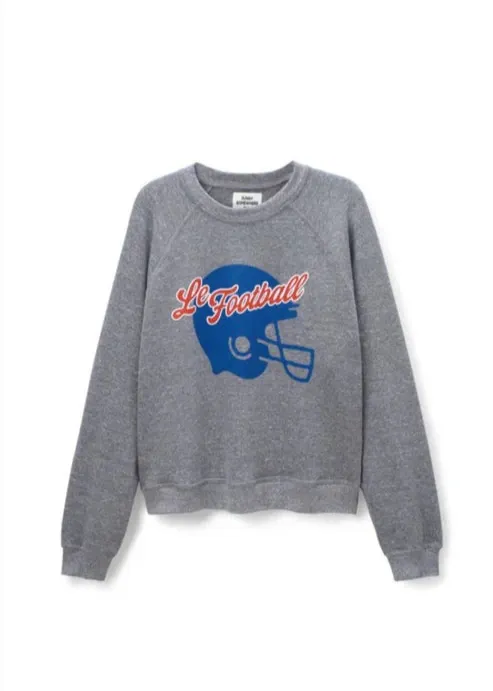 Moisture Wicking Material Anti Bacterial Layer Sunny Somewhere Raglan Crew Le Football