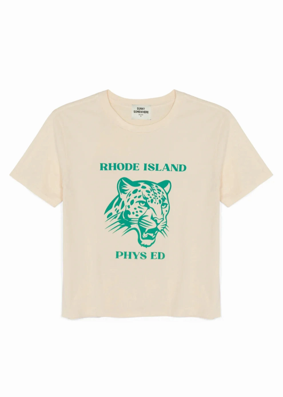 Sunny Somewhere Everyday Tee Rhode Island Phys Ed - Microfiber Technology