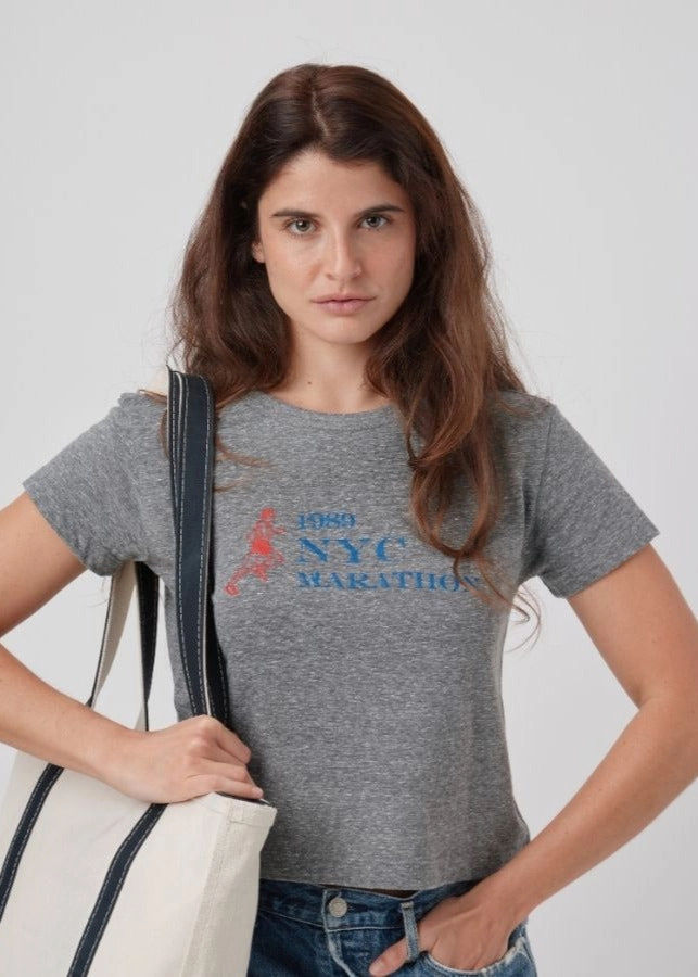 Adjustable Cuff Sunny Somewhere NYC Marathon Everyday Tee