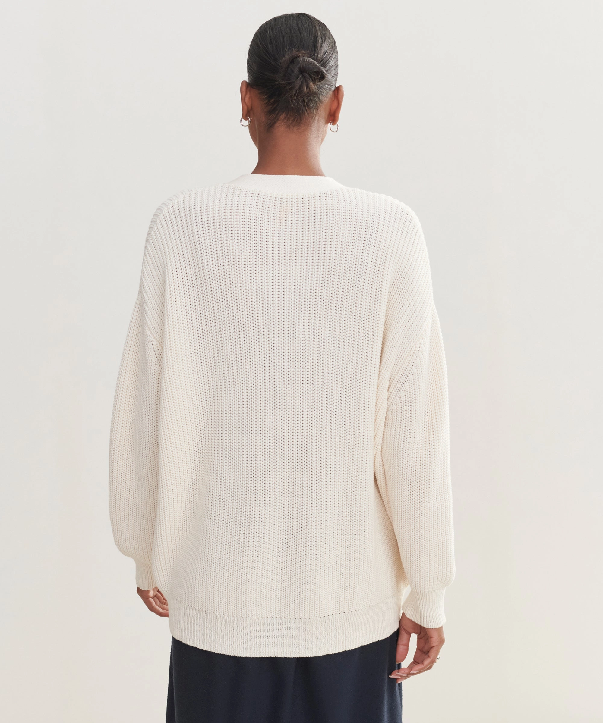 Luxe Layer Seasonal Comfort Cotton Cocoon Cardigan