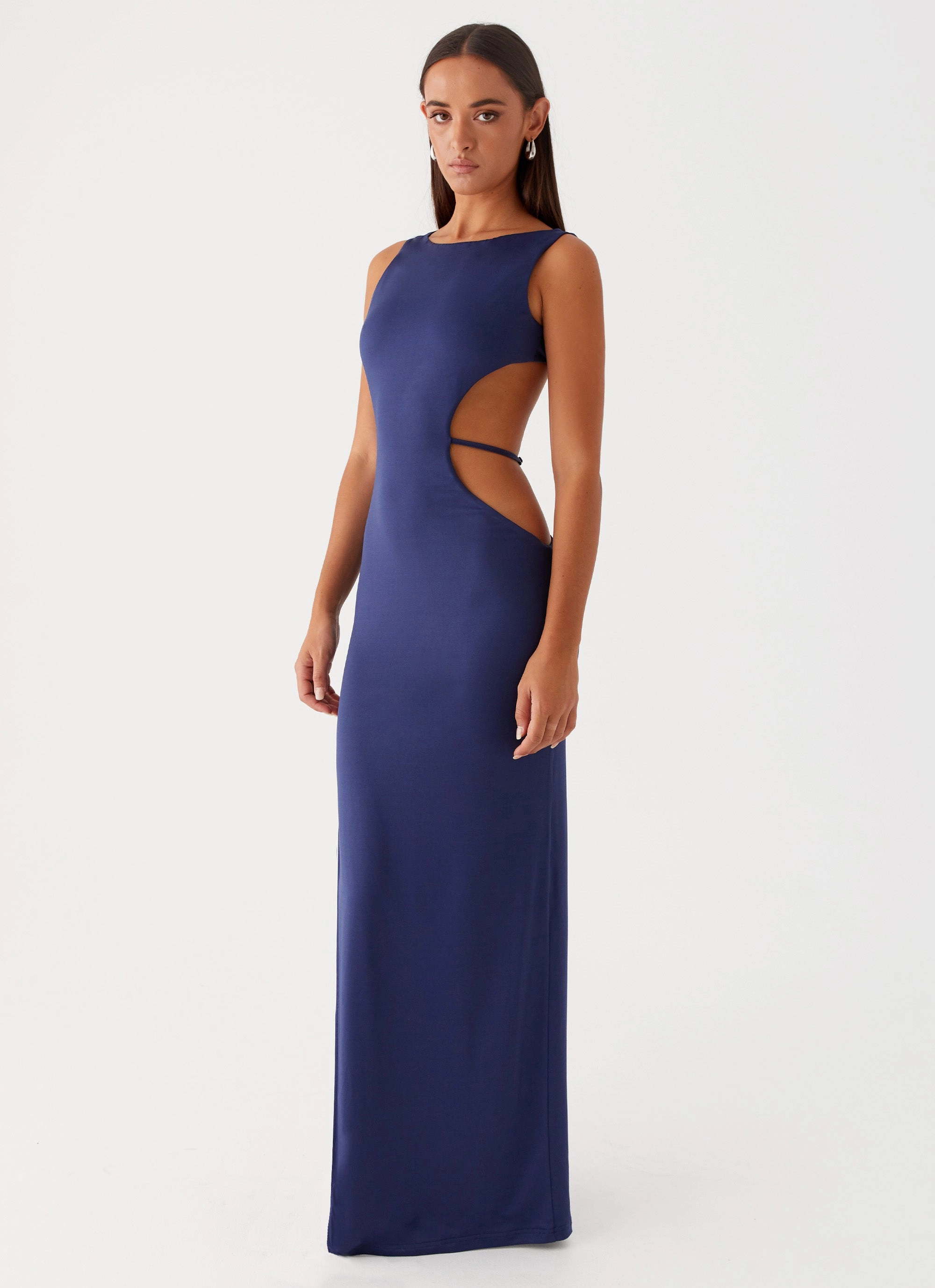 Clean Cut Sutton Maxi Dress - Navy