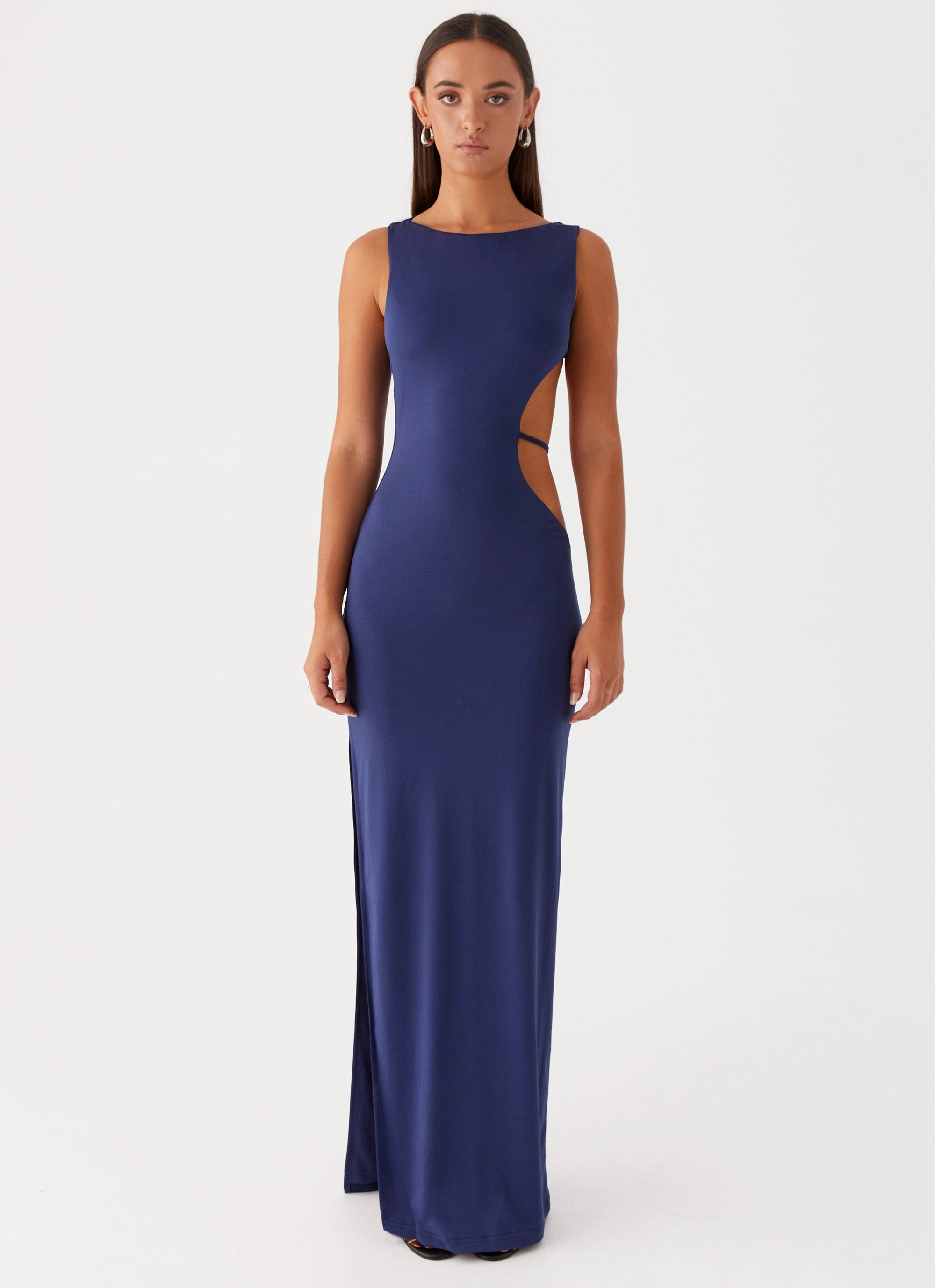 Sutton Maxi Dress - Navy Bright Bloom