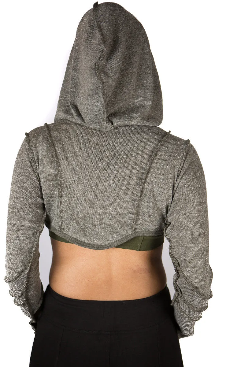 ReversibleStyle Non Restrictive Mobility Sweater Pixie Shrug