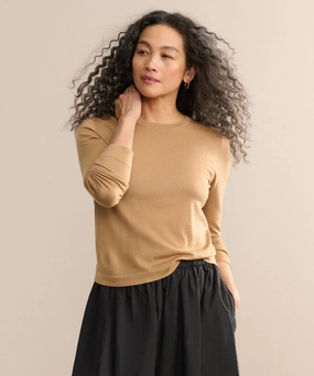 Buttonless Closure FadeResistant Treatment Mercer Crewneck