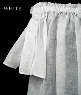 Off Shoulder Shift Casual Tee Breathable Lining