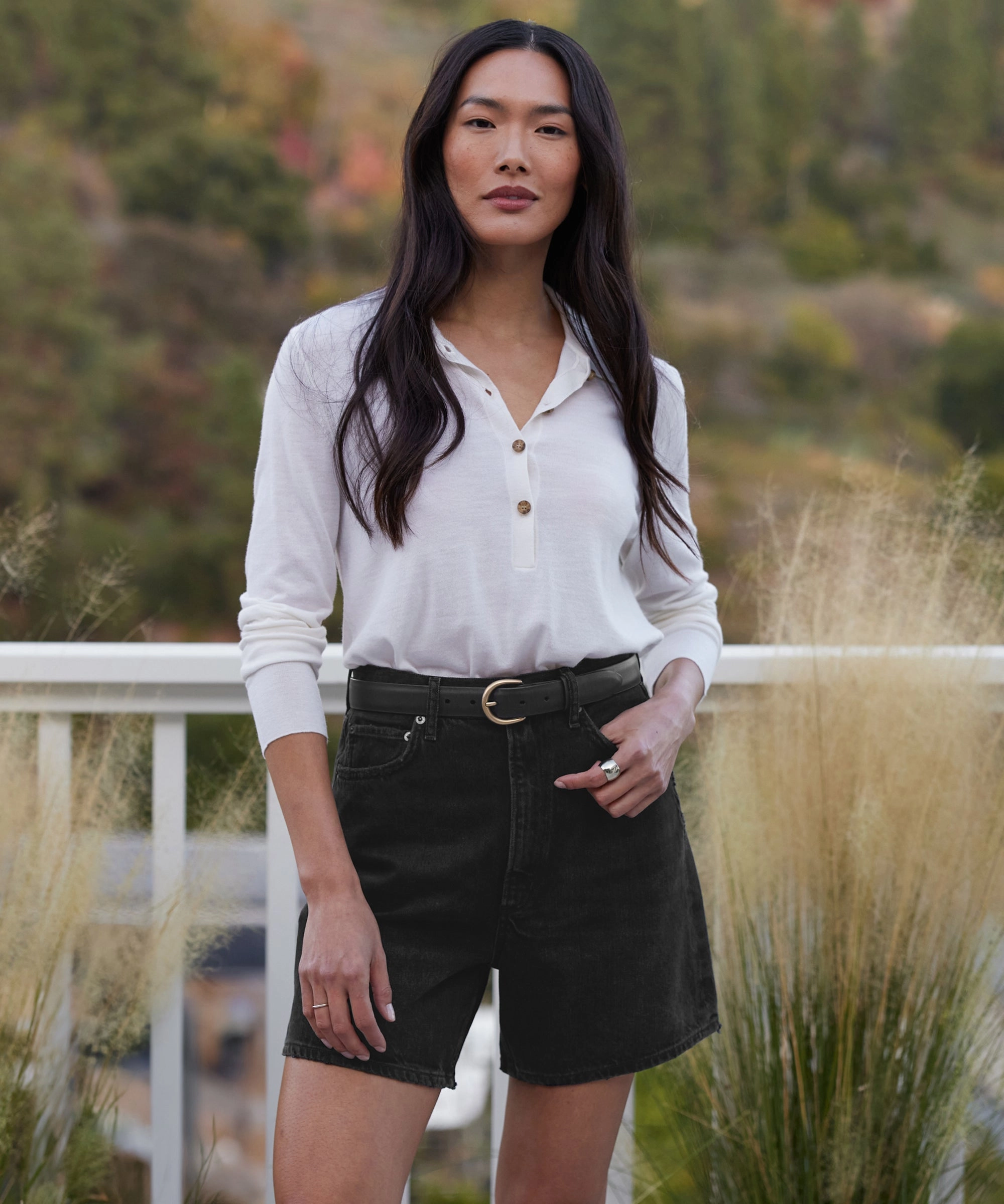 Soft Brush Lining Modern Utility Stella Short