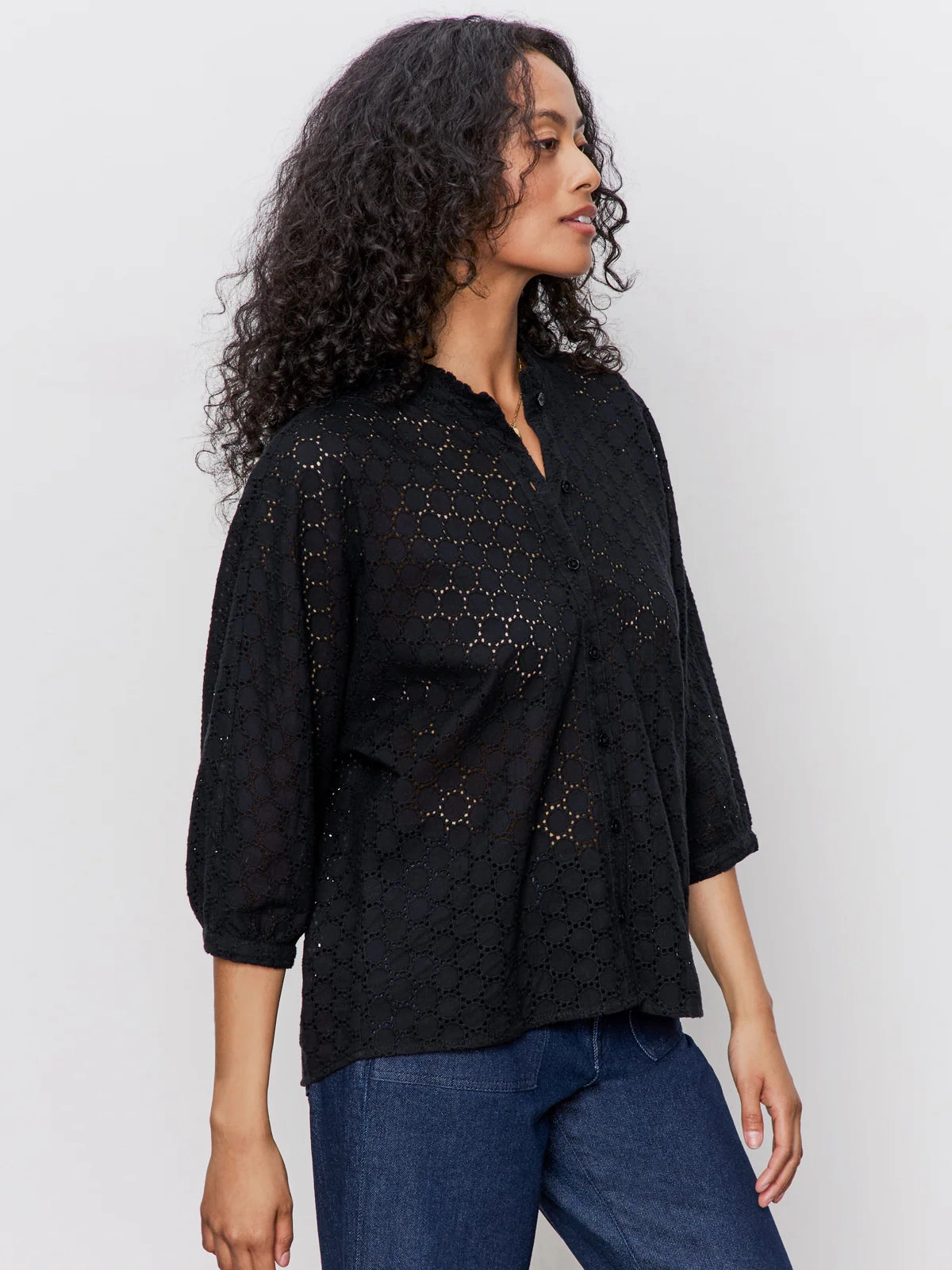 Sanctuary Petal Drop Blouse Reinforced Shoulder Seams
