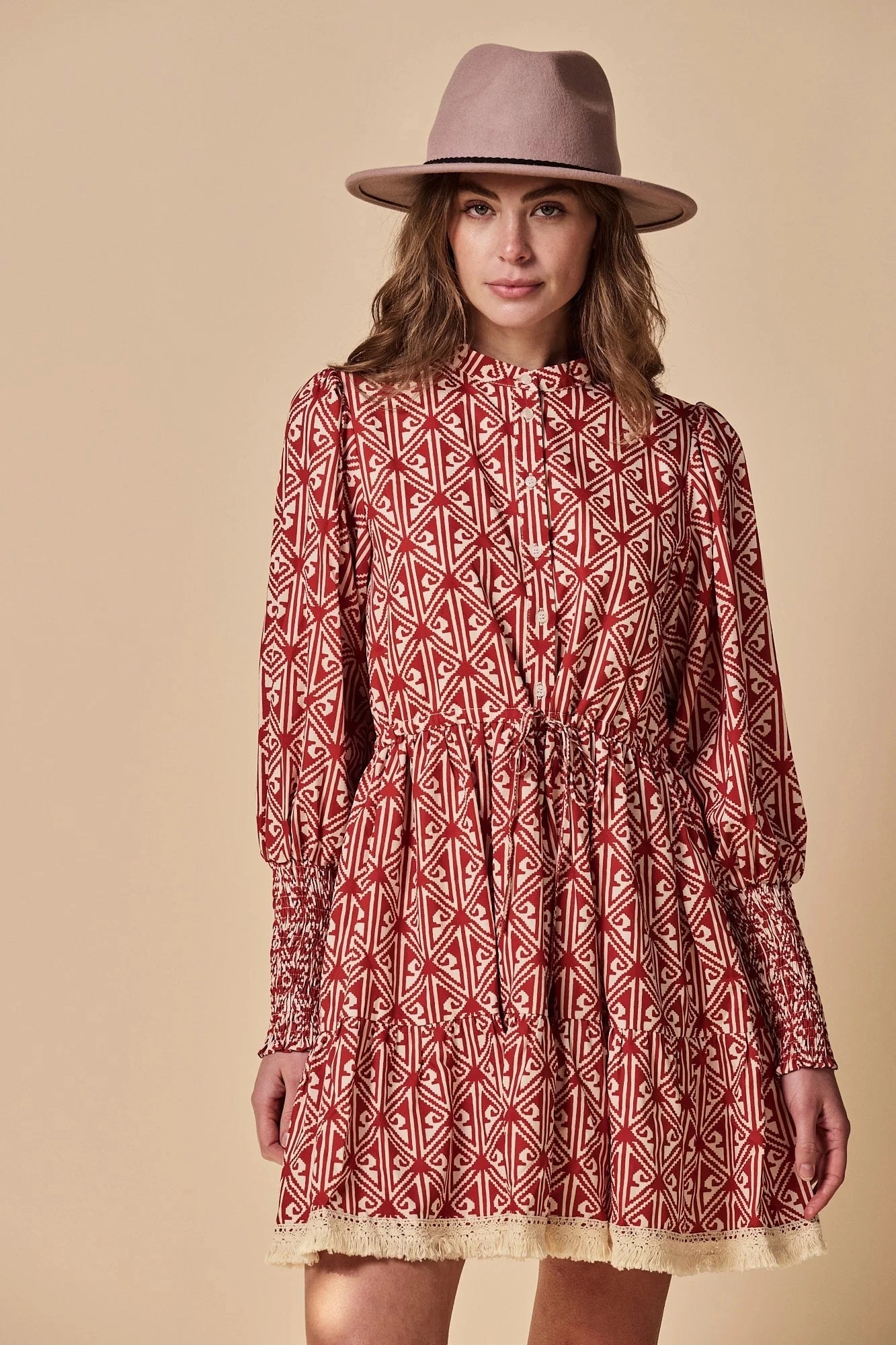 The Shirt The Brooke Dress Neutral Layer Travel Friendly