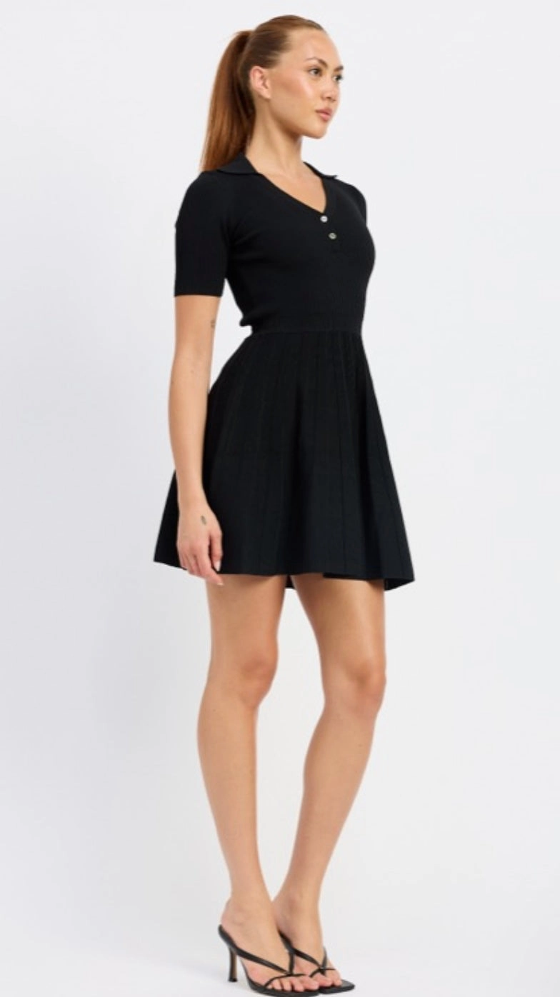 Versatile Layer Wear Hot Now En Saison Parker Mini Tennis Dress