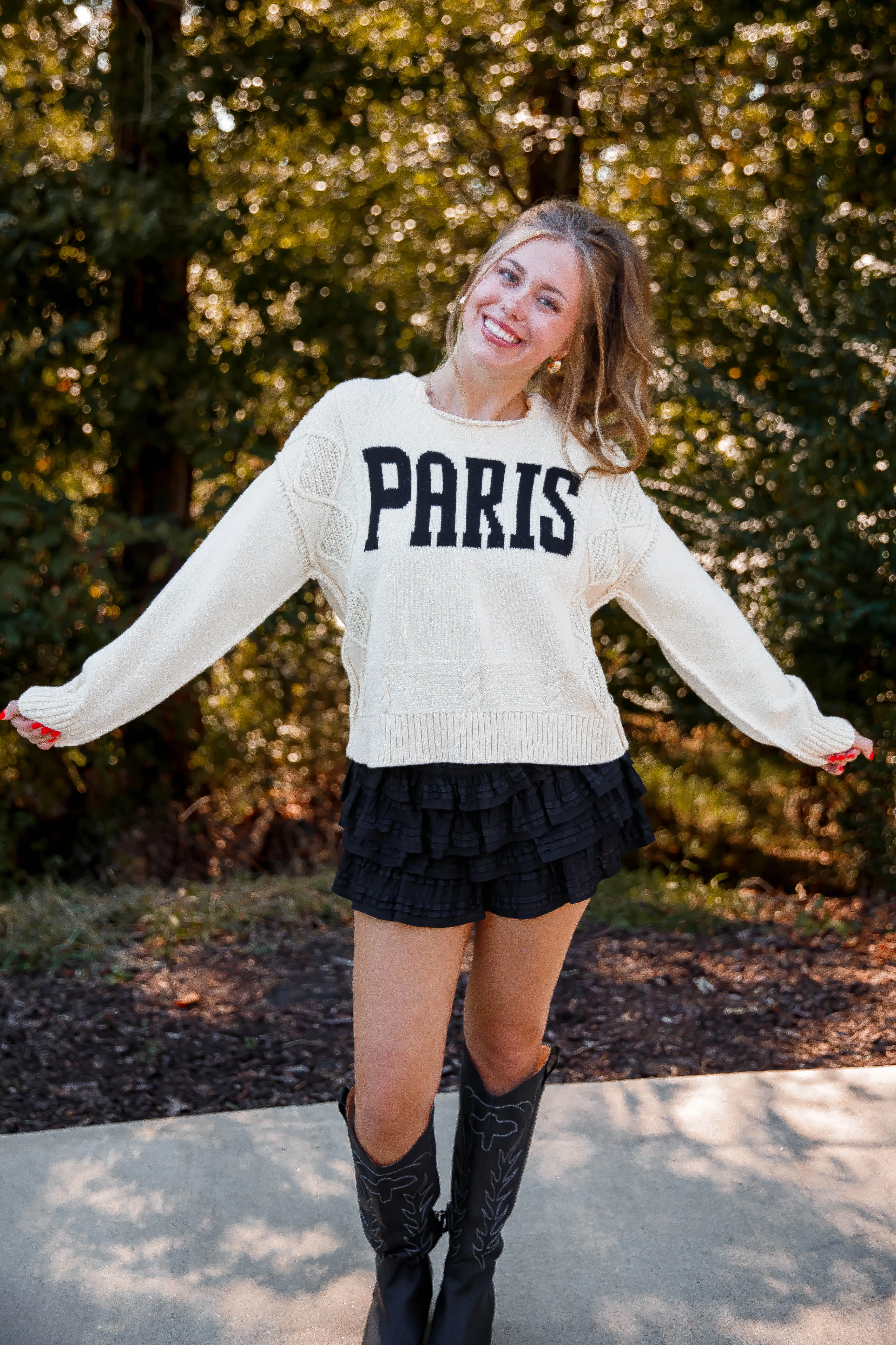 There's Always Time Mini Skort Flattering Design