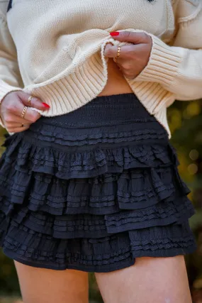 There's Always Time Mini Skort elastic waistband AntiPilling