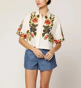 Felicity Blouse | Juliet Cool Fabric