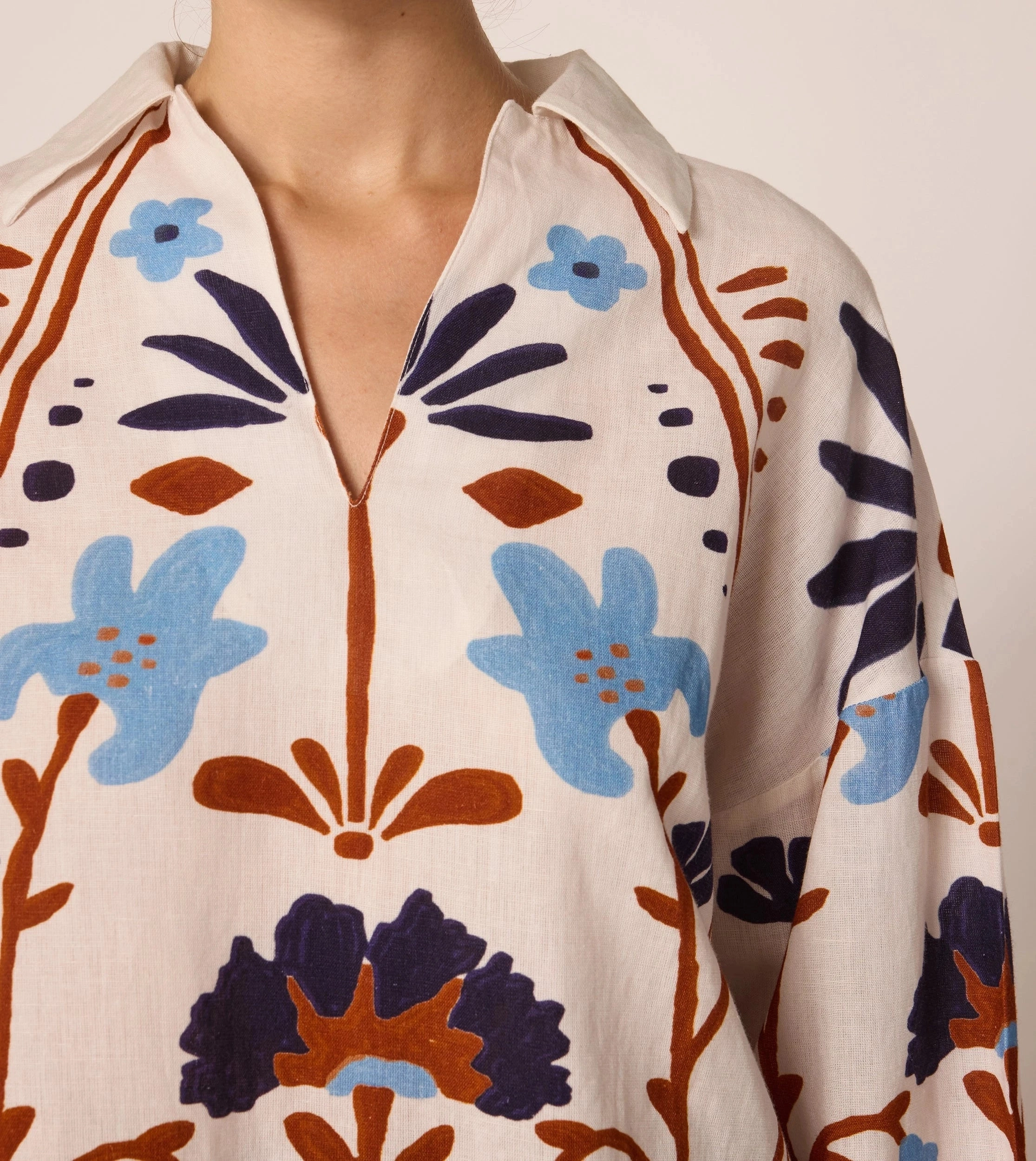 AntiStaticLining Miranda Blouse | Liliana