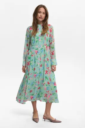 NUKYNDALL NEW DRESS - Harbor Gray Bold Pattern Vibrant pattern