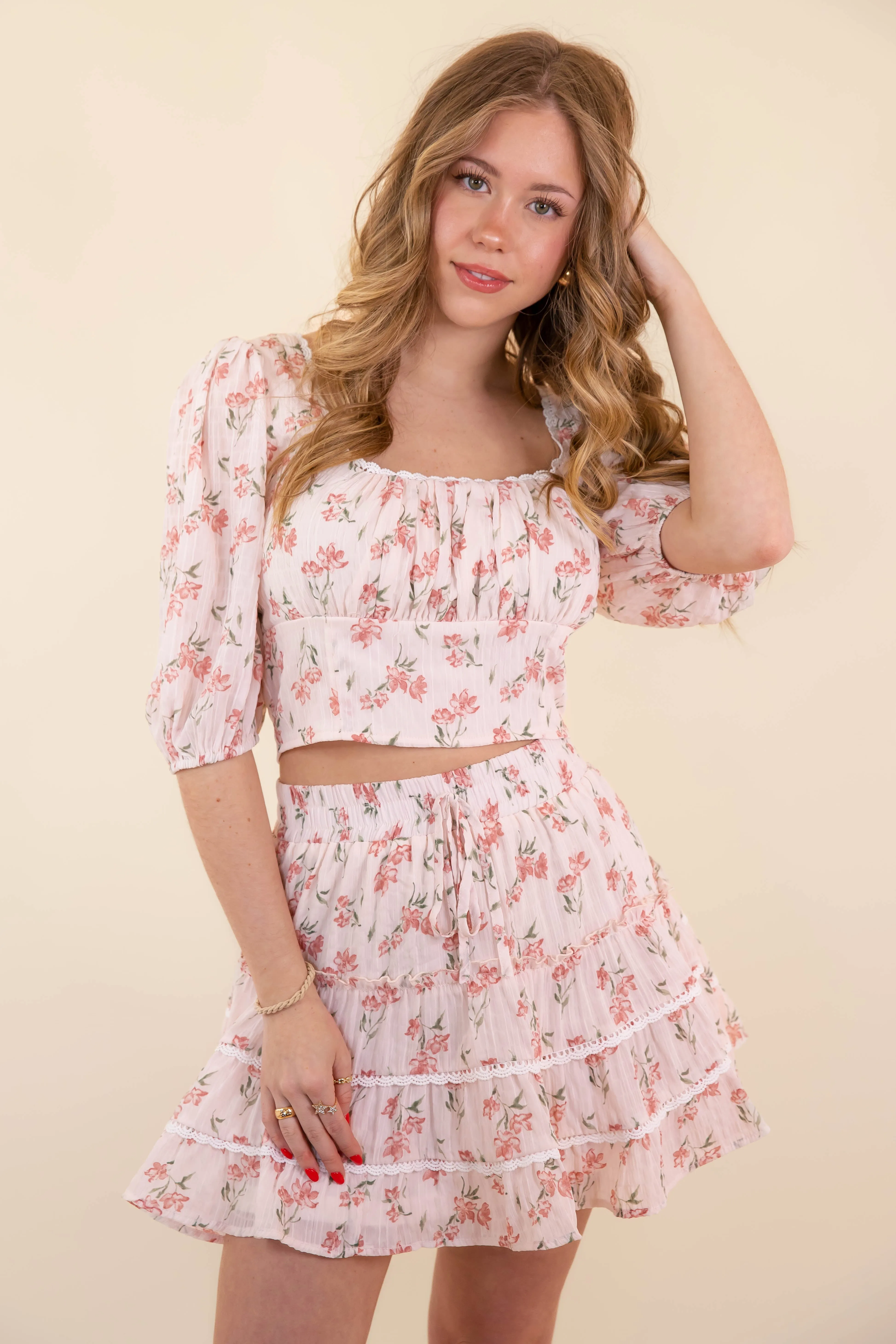 Think It Through Crop Top ReinforcedStitching