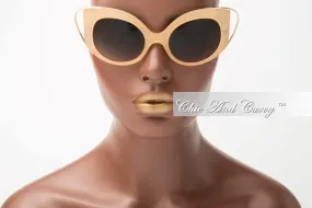 Perfect Fit Wear Eco Friendly Material Final Sale Glasses in  Tan 80633