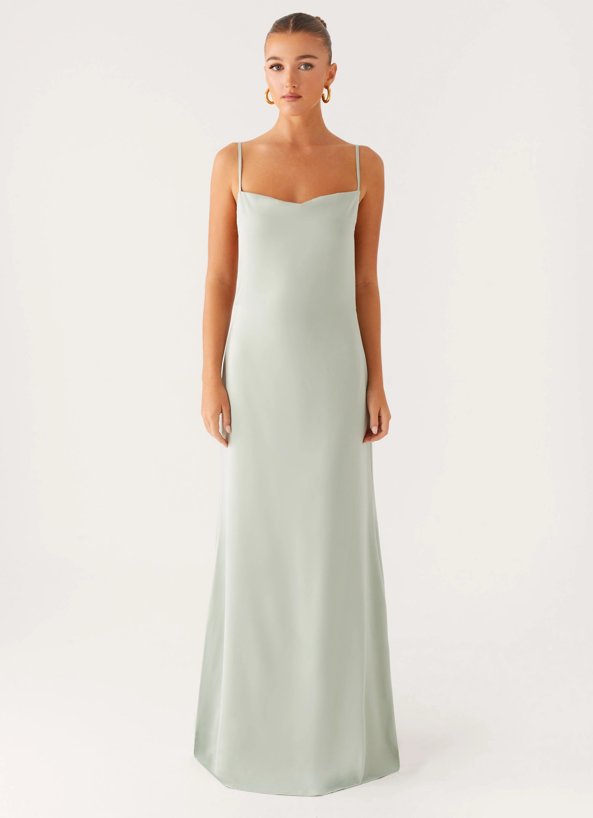 Soft Vibes Yves Maxi Dress - Mint