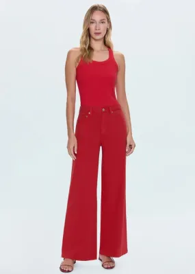 Pistola Jadyn Low Slung Palazzo Jean- Samba Smooth Texture