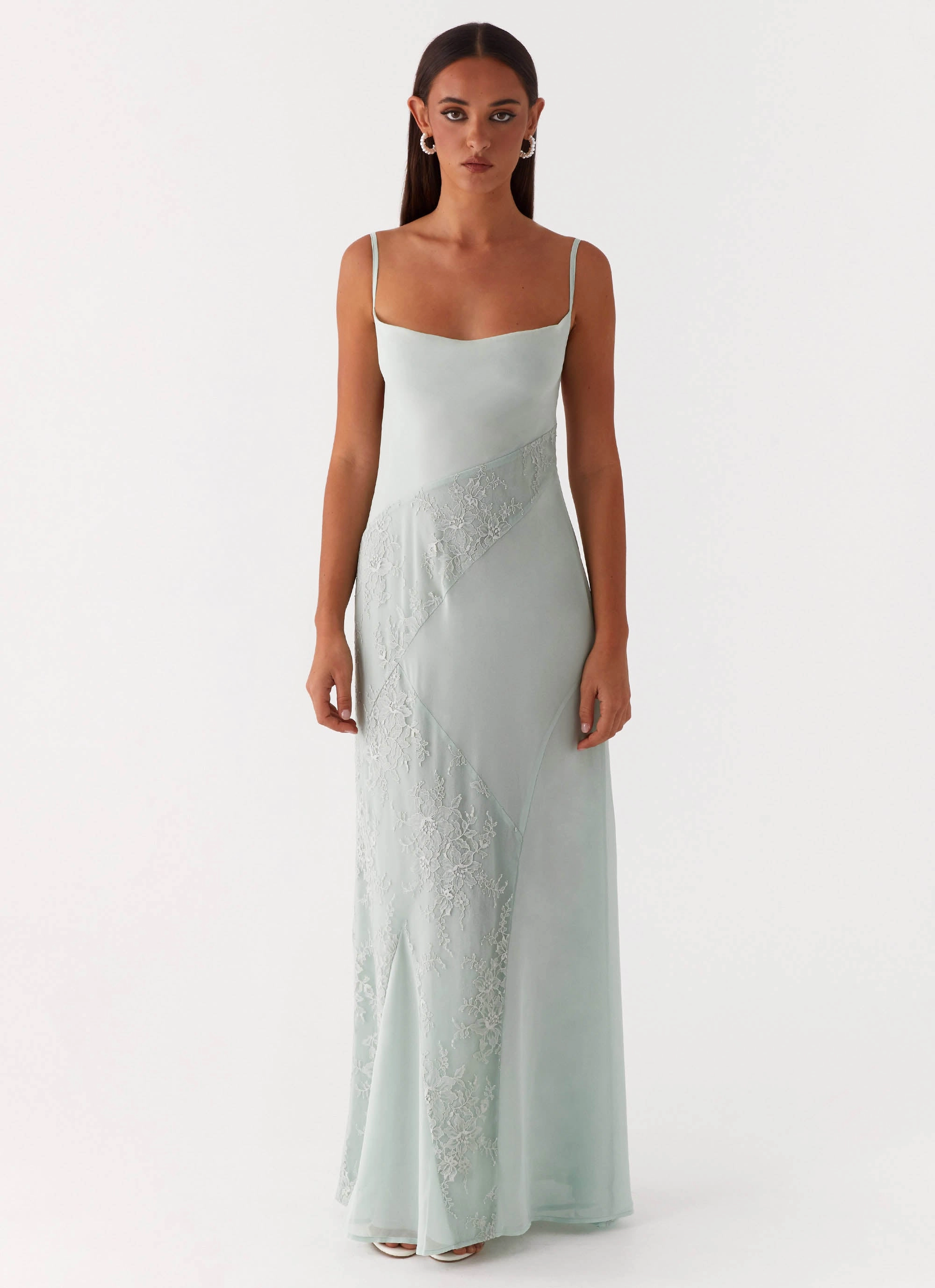 Gabriana Maxi Dress - Sage Dark Tones All-Purpose Wear