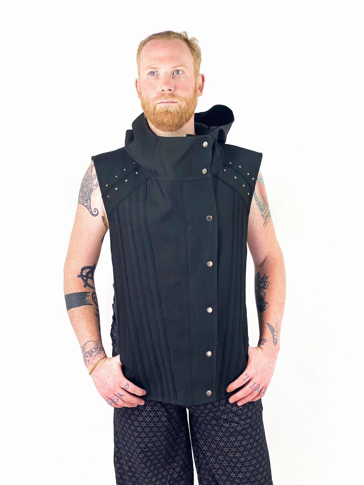 Trickster Vest Overlock Edging