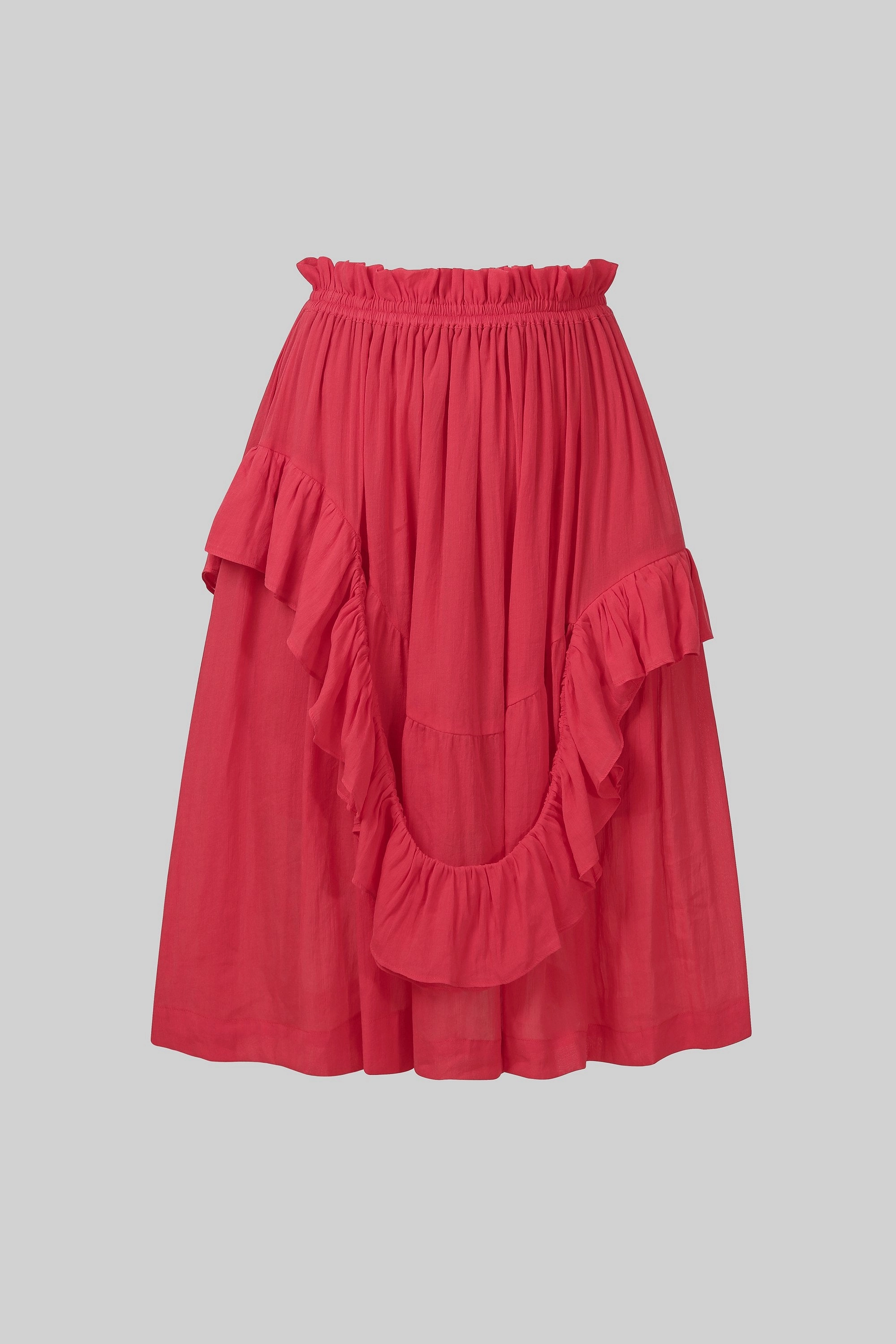 FrayResistant Edging Street Casual Style Tulip 03 | bud skirt