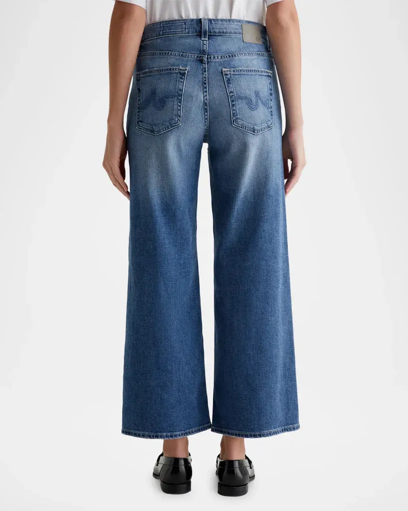 Breathable fabric AG Saige Wide Leg Crop - Bell Canyon