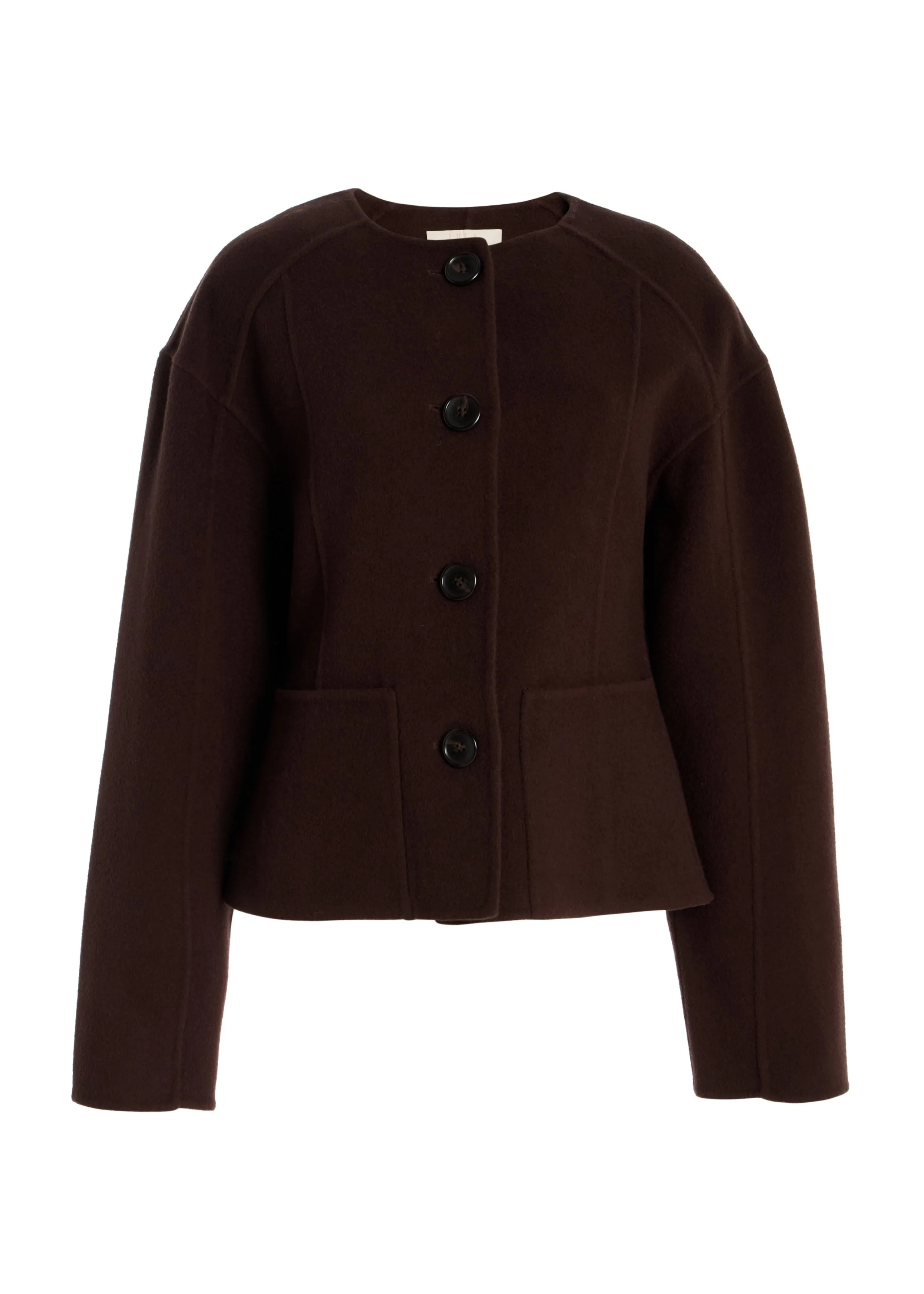 Classic Urban Wear Breathable Lining Design Ulla Johnson Elsie Wool Coat