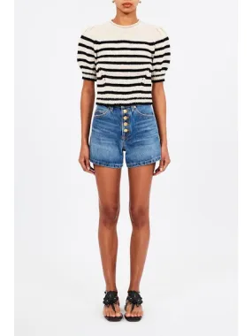 Ulla Johnson Pia Knit Top Wrinkle Resistant DurableDoubleLayeredHem