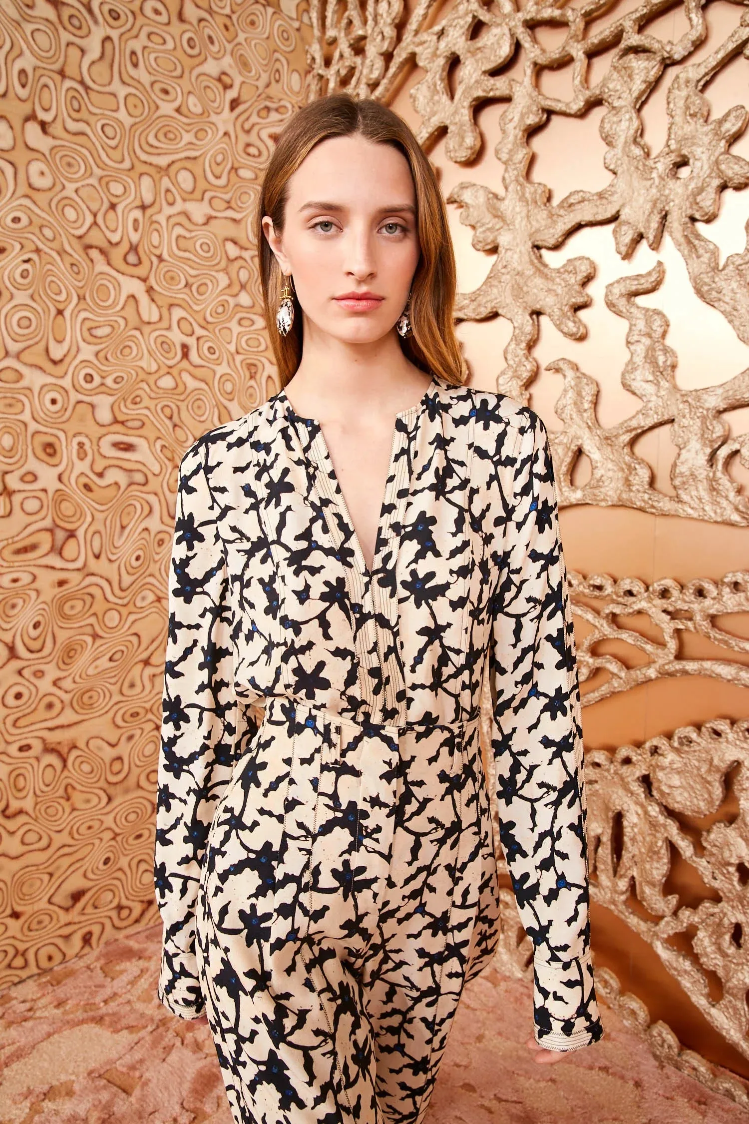 Ulla Johnson Safi Blouse Retro design