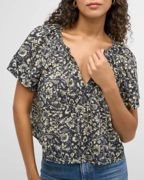 Ulla Johnson Sena top Flex Fit Shoulder Construction