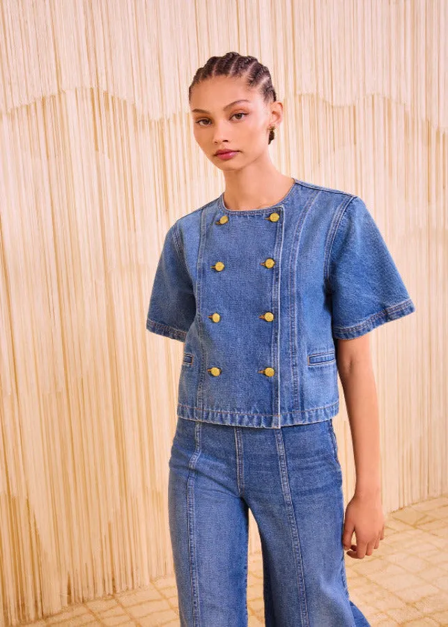 Ulla Johnson Serge Jacket Mold Resistant Coating