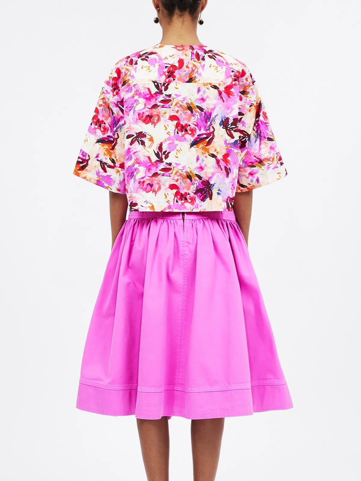 Ulla Johnson Suri Blouse Azalea YarnDye Technique AbrasionResistant