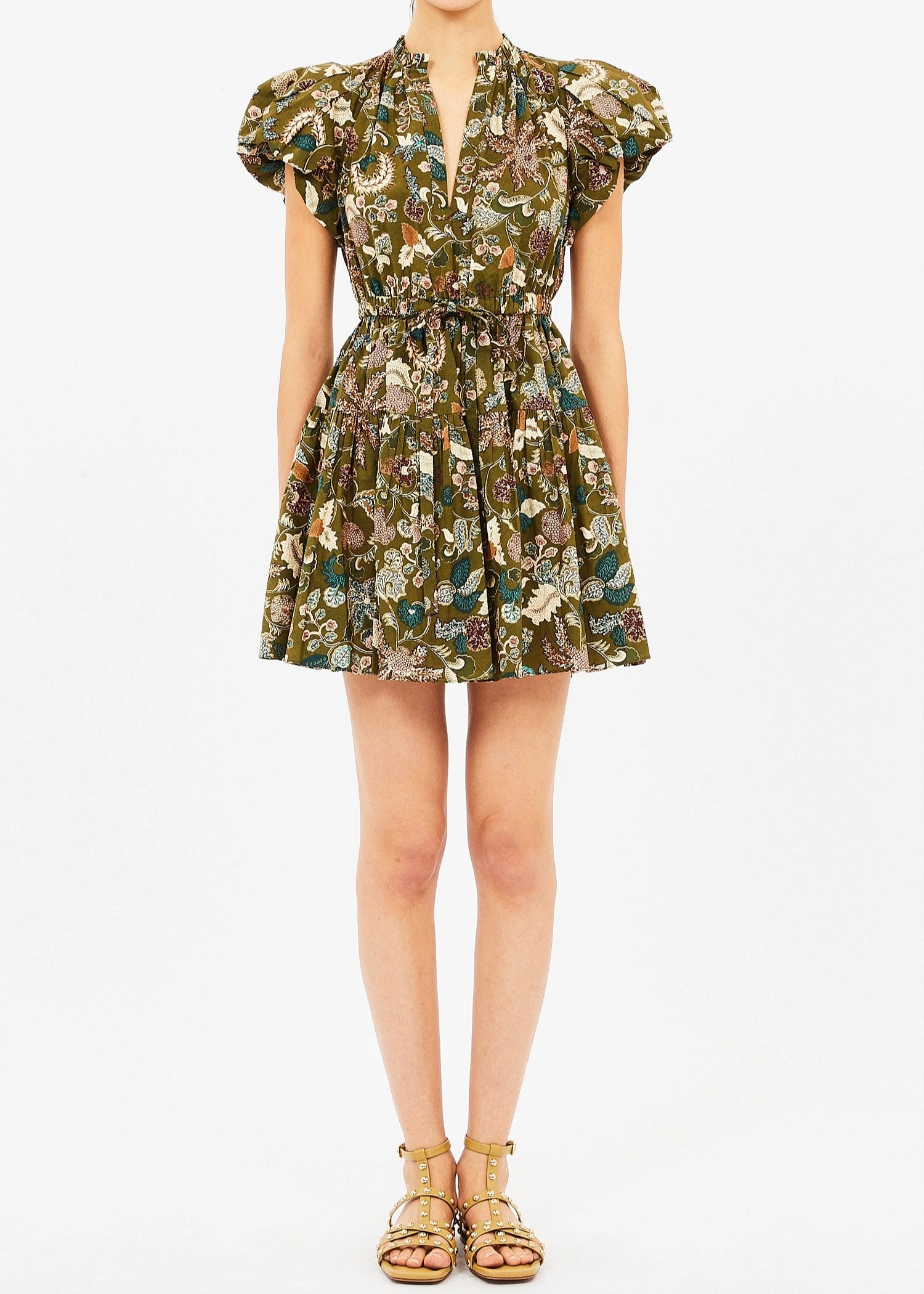 Year Round Ulla Johnson Izel Mini Dress Lichen