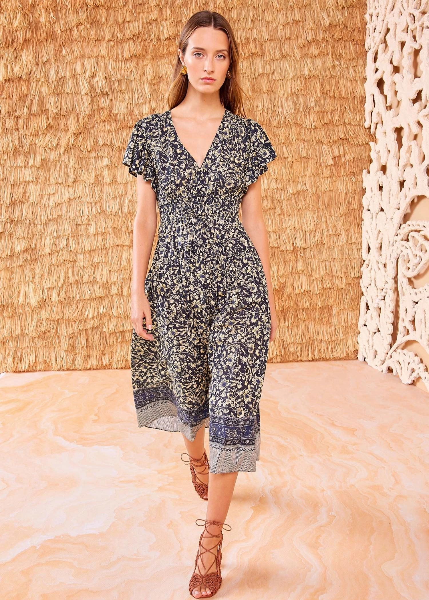 Ulla Johnson Lyra Dress Raven Deep Hue